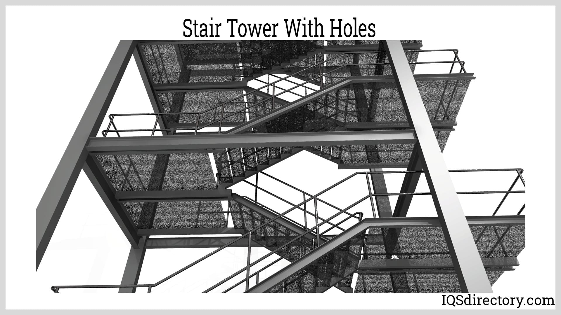 Stair Tower With Holes