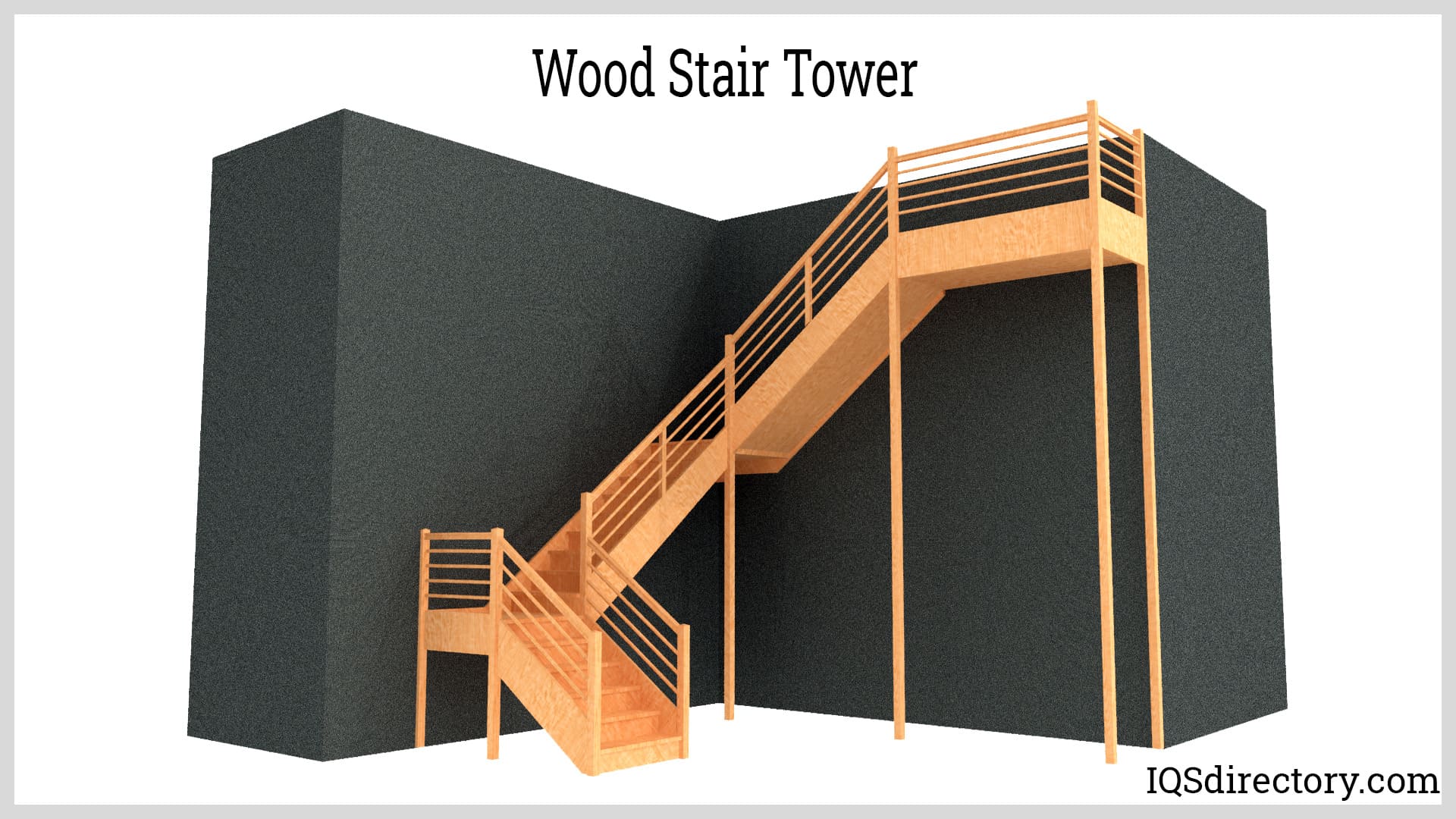Wood Stair Tower